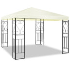 Timberline Outdoor Steel Frame Gazebo Shelter with Waterproof Canopy 10x10